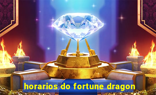 horarios do fortune dragon